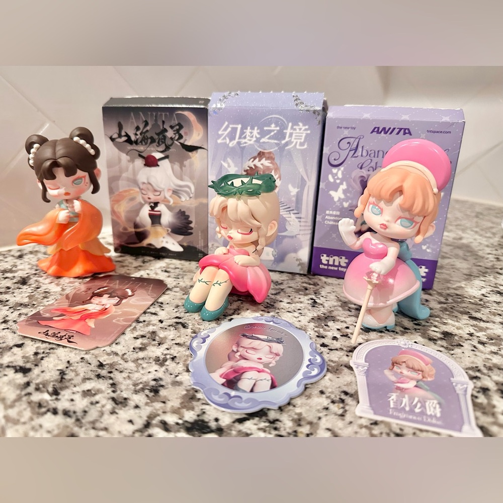 ANITA Blind Box-Lucky Charm, Fragrance Duke, Dream Garden Figurines